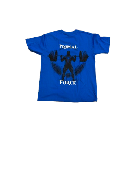 Primal Force Graphic Tee - Blue