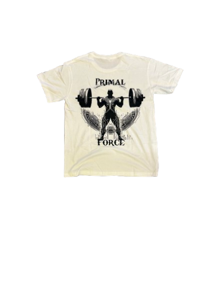 Primal Force Graphic Tee - Cream